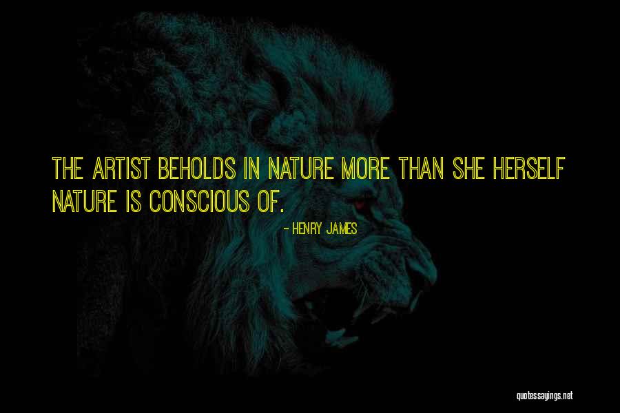 She Is Art Quotes By Henry James