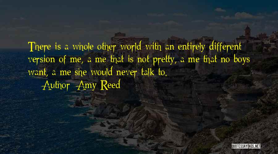 She Is Different Quotes By Amy Reed