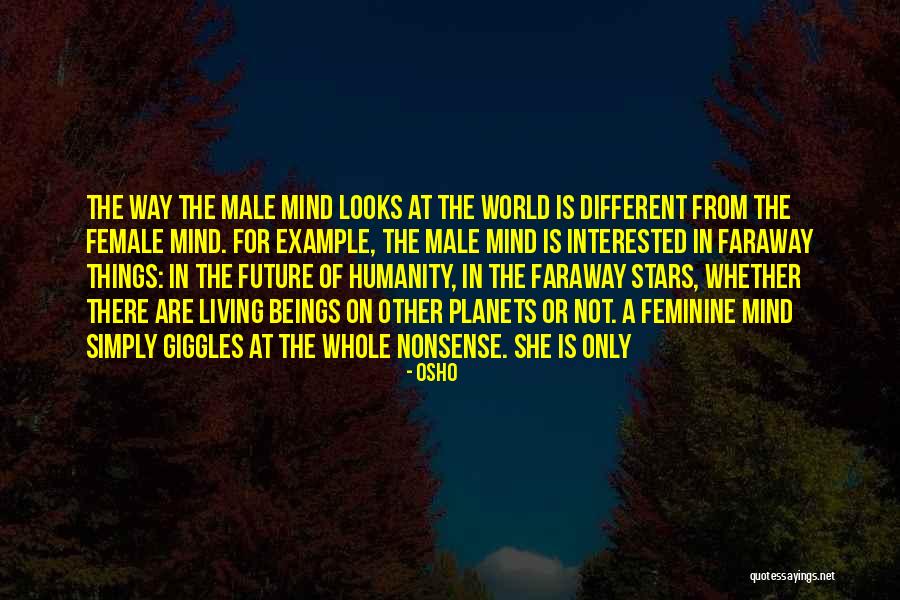 She Is Different Quotes By Osho