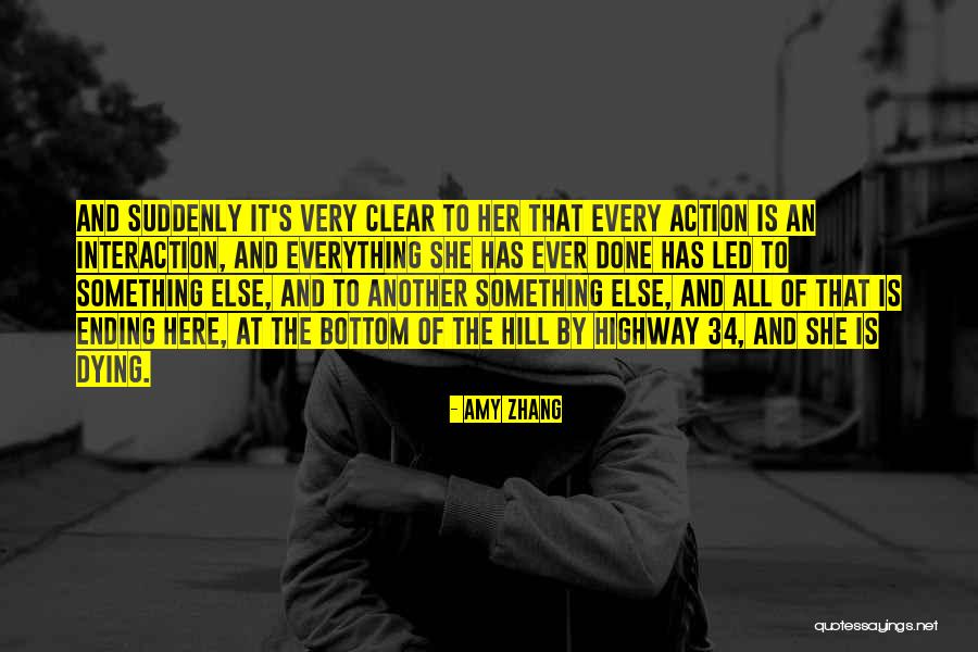 She Is Here Quotes By Amy Zhang She Is Here Quotes By Amy Zhang