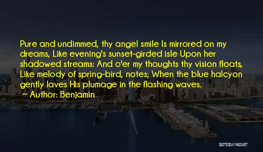 She Is Like An Angel Quotes By Benjamin