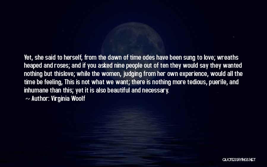 She Is More Beautiful Quotes By Virginia Woolf