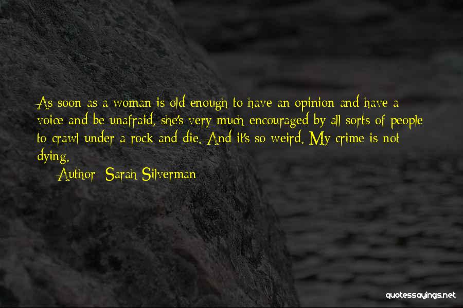 She Is My Rock Quotes By Sarah Silverman