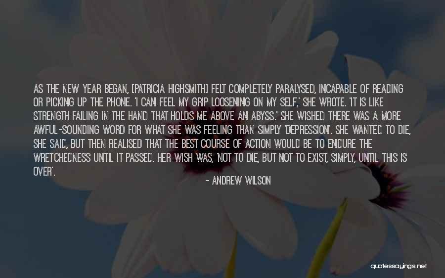 She Is My Strength Quotes By Andrew Wilson She Is My Strength Quotes By Andrew Wilson