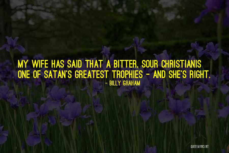 She Is My Wife Quotes By Billy Graham