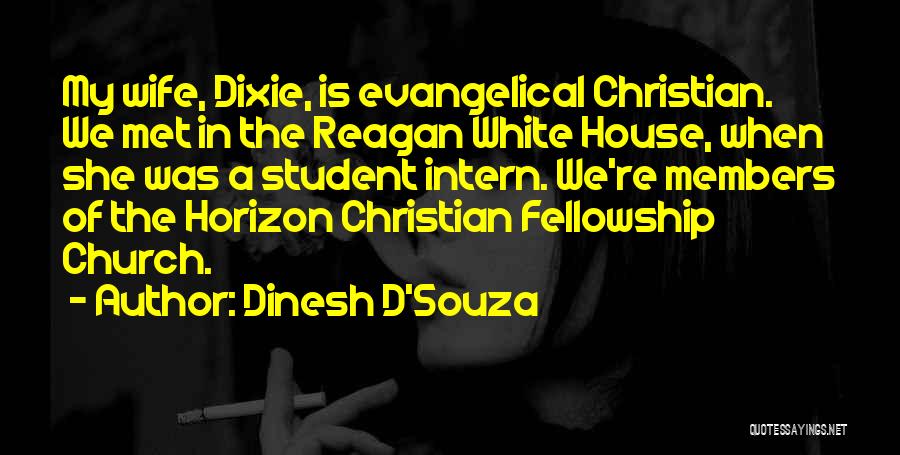 She Is My Wife Quotes By Dinesh D'Souza