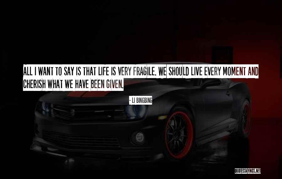She Is Not Fragile Quotes By Li Bingbing She Is Not Fragile Quotes By Li Bingbing