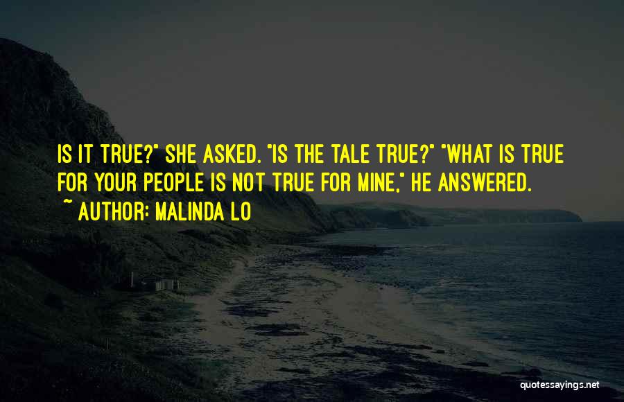 She Is Not Mine Quotes By Malinda Lo