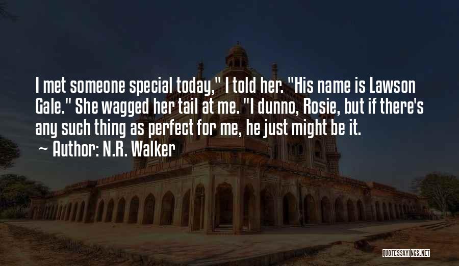 She Is Perfect Quotes By N.R. Walker