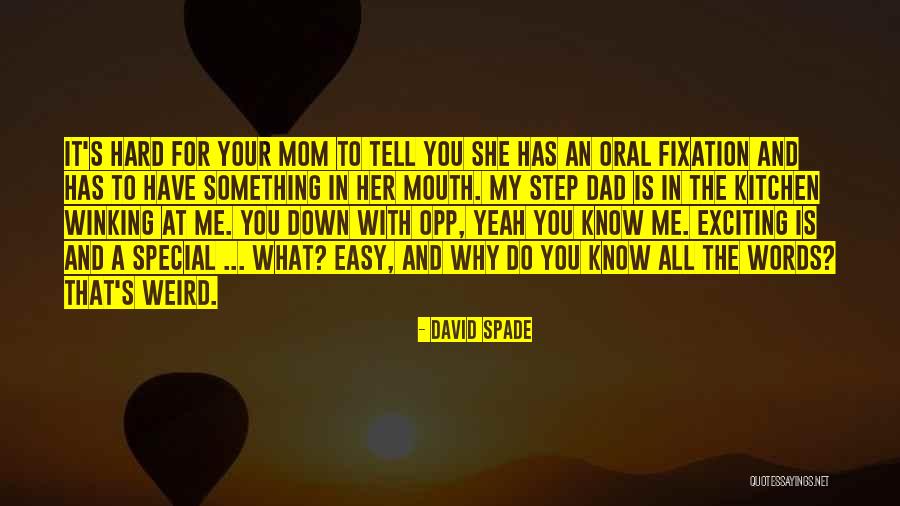 She Is Special To Me Quotes By David Spade