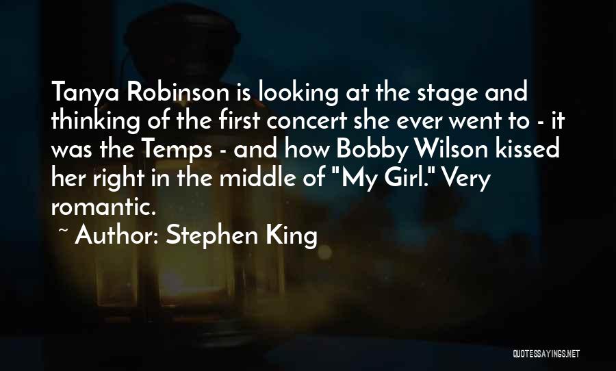 She Is The Girl Quotes By Stephen King