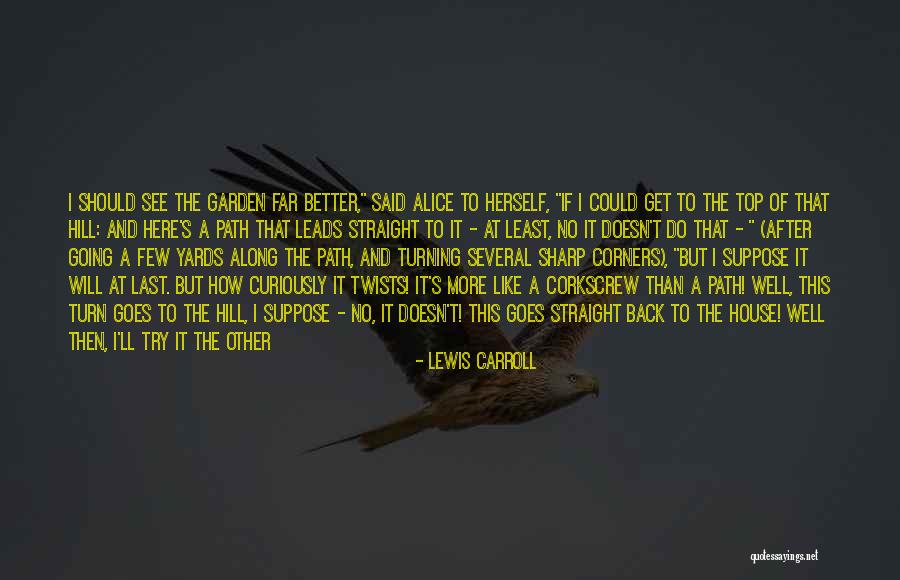 She Leads Quotes By Lewis Carroll She Leads Quotes By Lewis Carroll