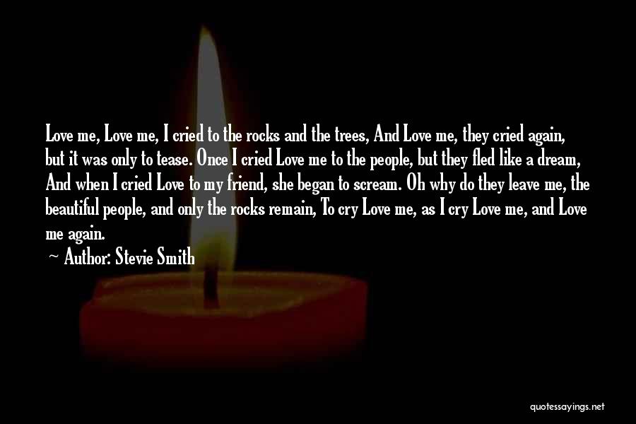 She Leave Me Quotes By Stevie Smith