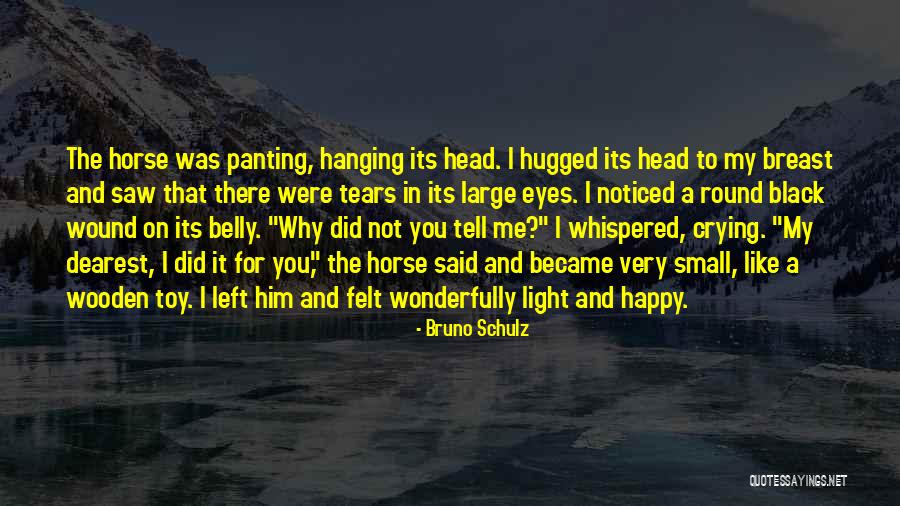 She Left Me Hanging Quotes By Bruno Schulz She Left Me Hanging Quotes By Bruno Schulz
