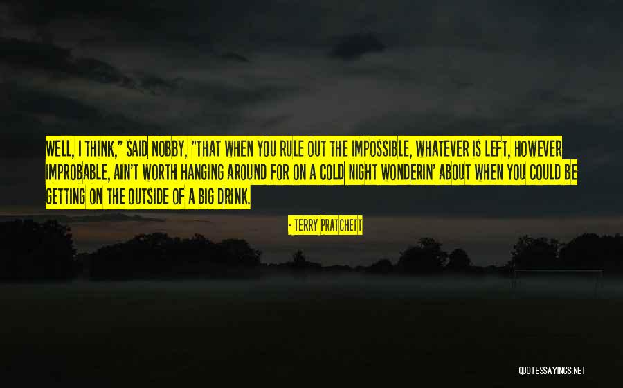 She Left Me Hanging Quotes By Terry Pratchett She Left Me Hanging Quotes By Terry Pratchett