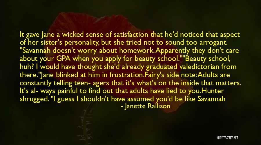 She Lied Quotes By Janette Rallison