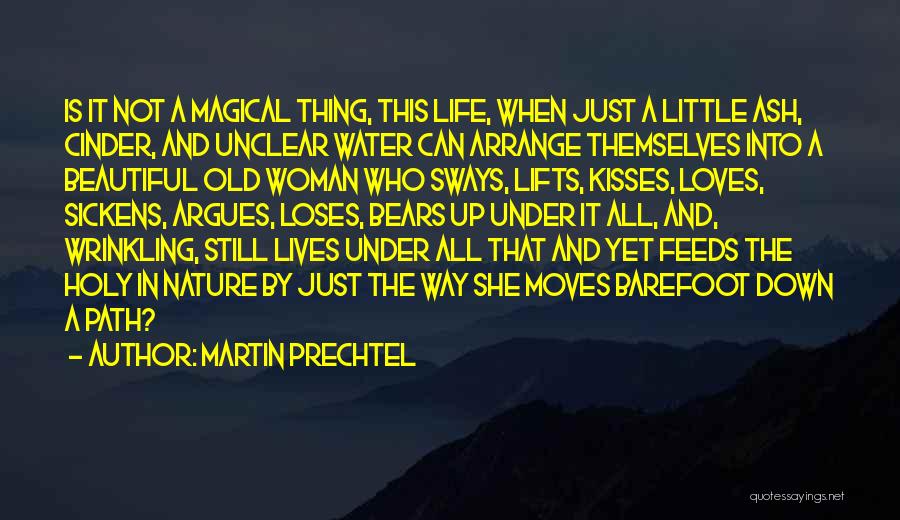 She Lifts Quotes By Martin Prechtel