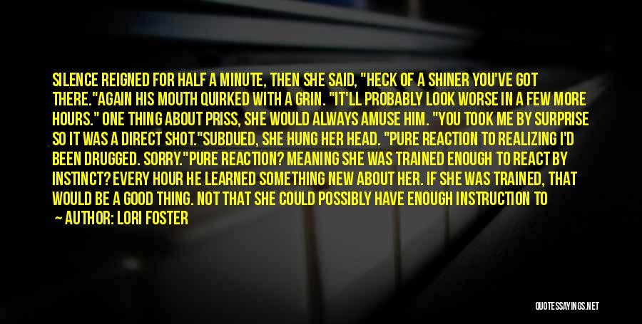 She Likes Him Quotes By Lori Foster