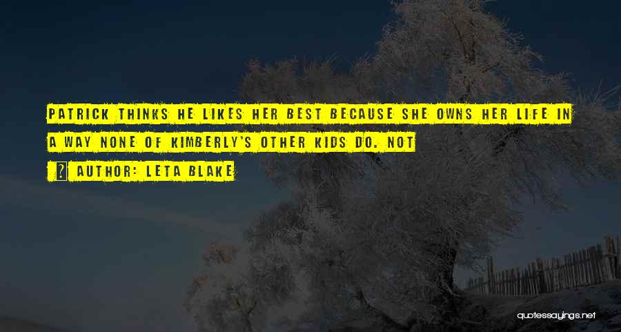 She Likes Quotes By Leta Blake