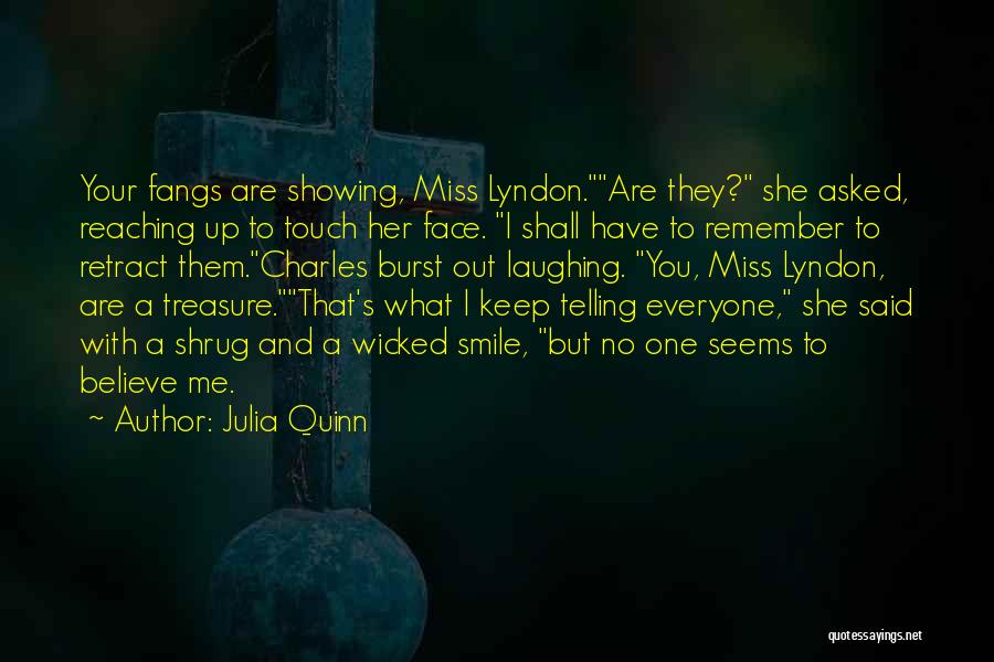 She Miss Me Quotes By Julia Quinn