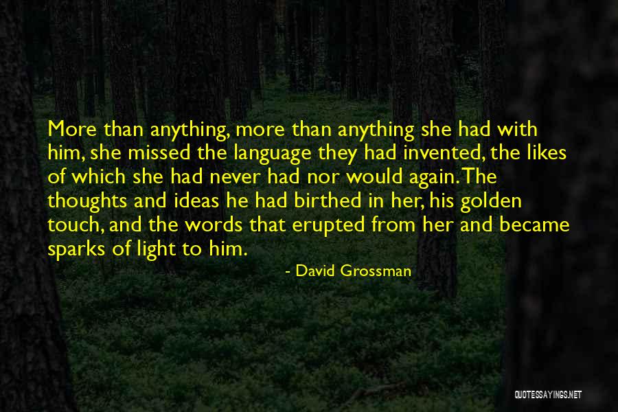 She Missed Him Quotes By David Grossman