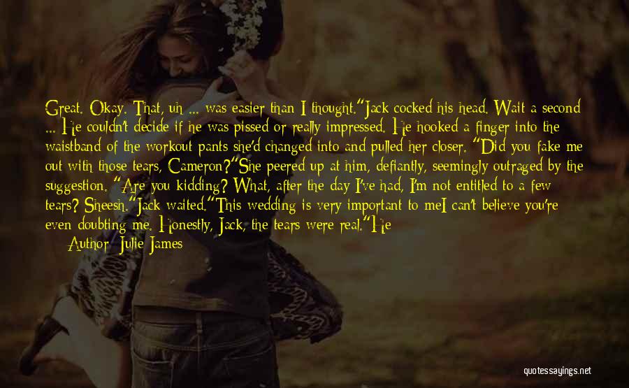 She Not Okay Quotes By Julie James