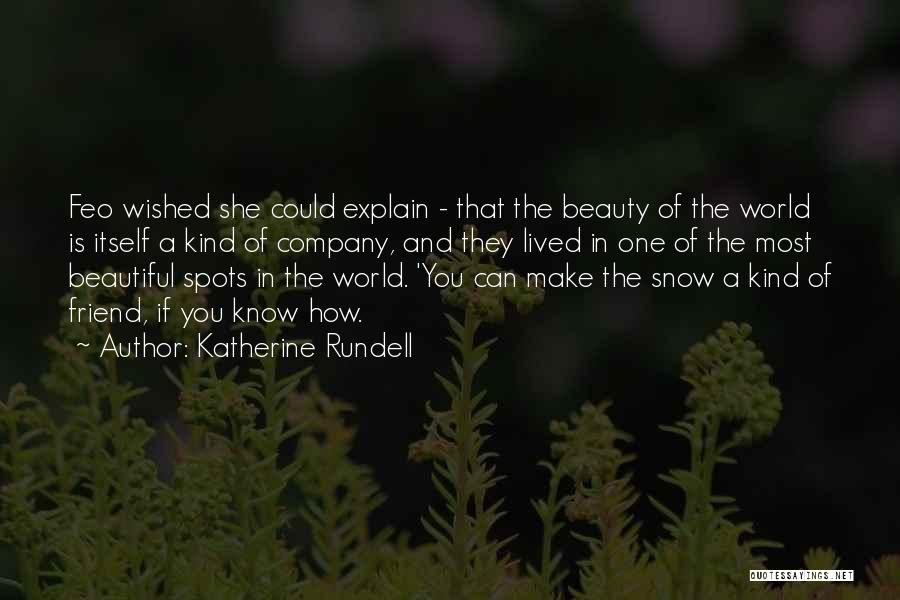 She One Of A Kind Quotes By Katherine Rundell