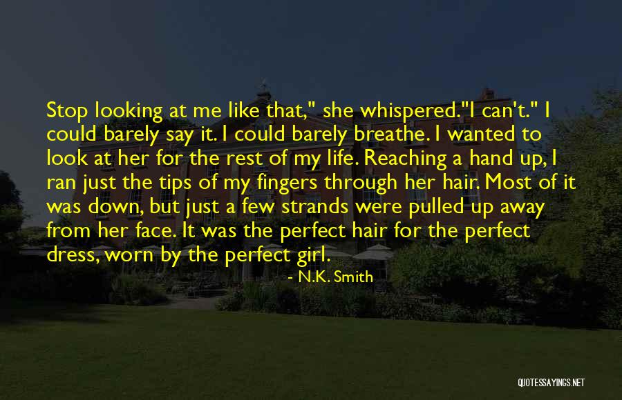 She Ran Away Quotes By N.K. Smith She Ran Away Quotes By N.K. Smith