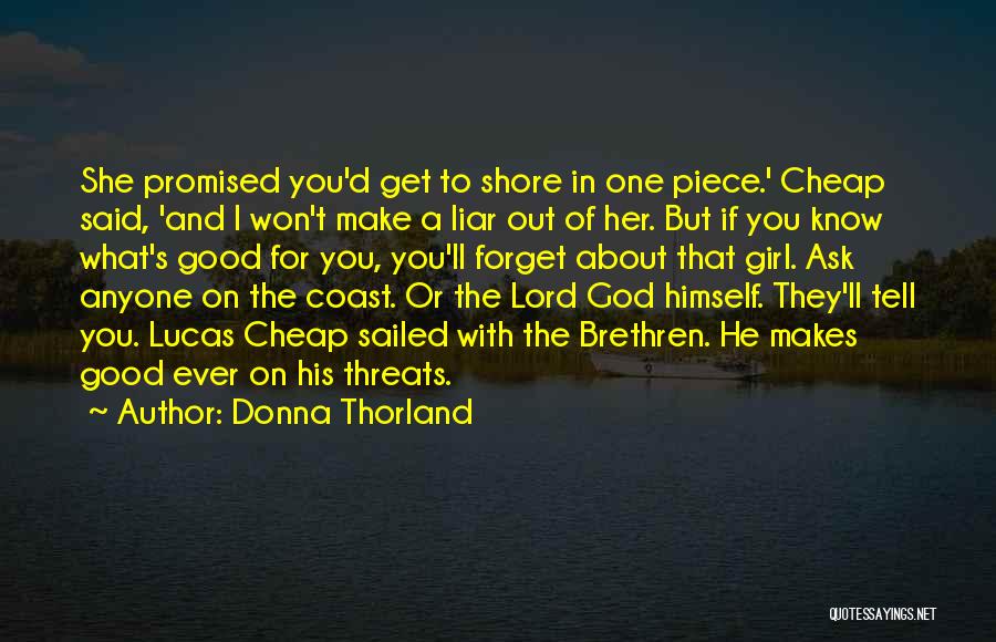She Said And He Said Quotes By Donna Thorland