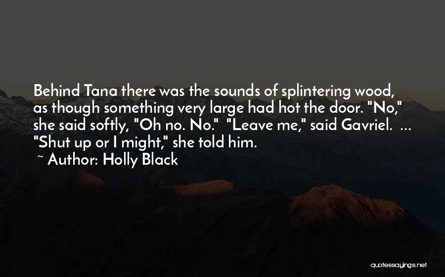 She Said I Said Quotes By Holly Black