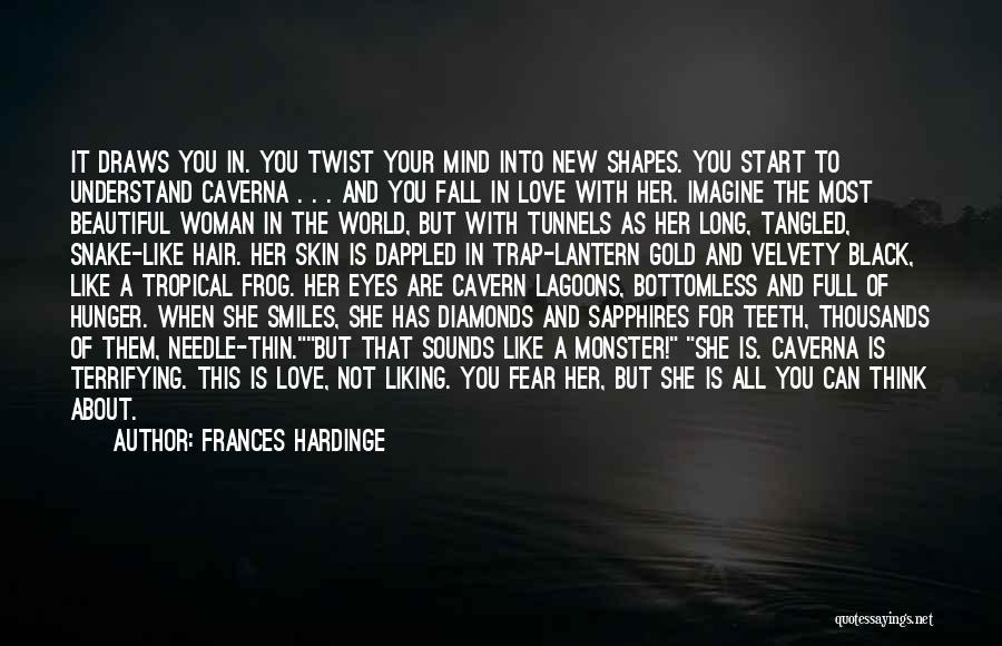 She Smiles With Her Eyes Quotes By Frances Hardinge