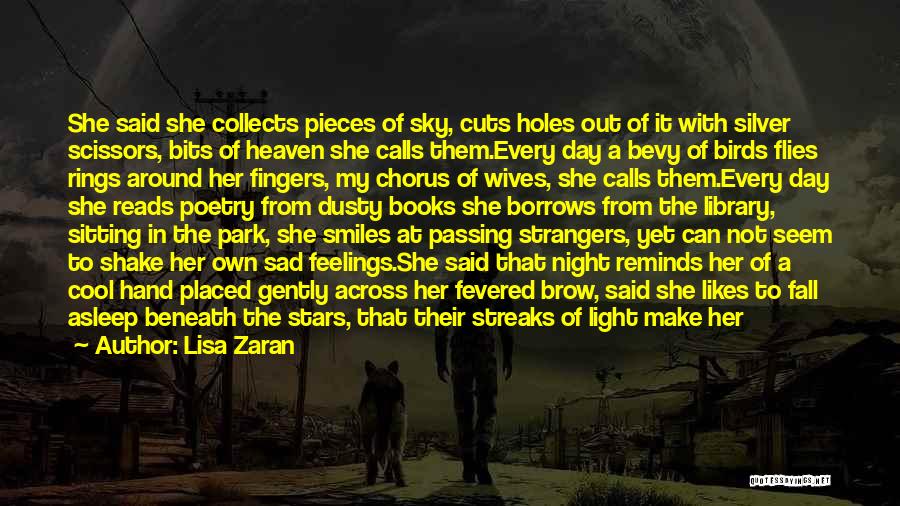 She Smiles With Her Eyes Quotes By Lisa Zaran