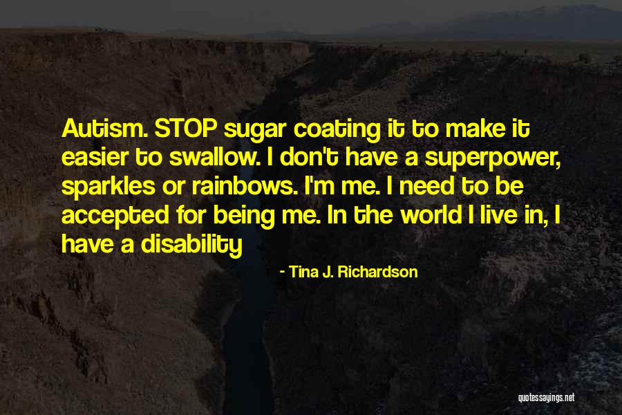 She Sparkles Quotes By Tina J. Richardson She Sparkles Quotes By Tina J. Richardson
