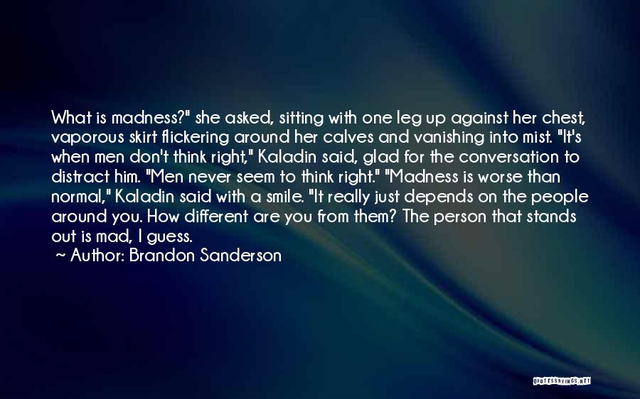 She Stands Out Quotes By Brandon Sanderson