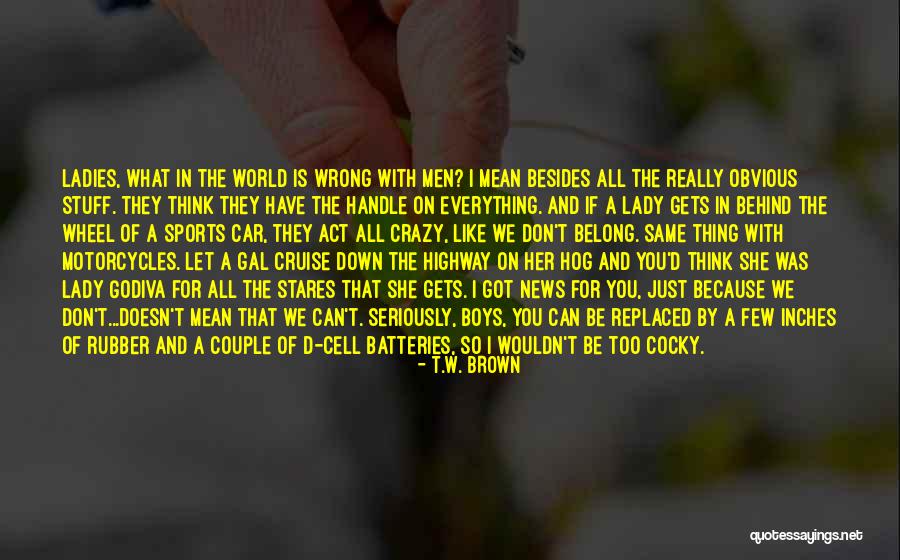 She Stares Quotes By T.W. Brown She Stares Quotes By T.W. Brown