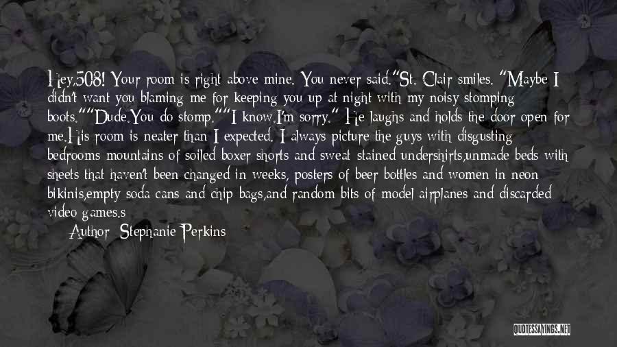 She Still Smiles Quotes By Stephanie Perkins