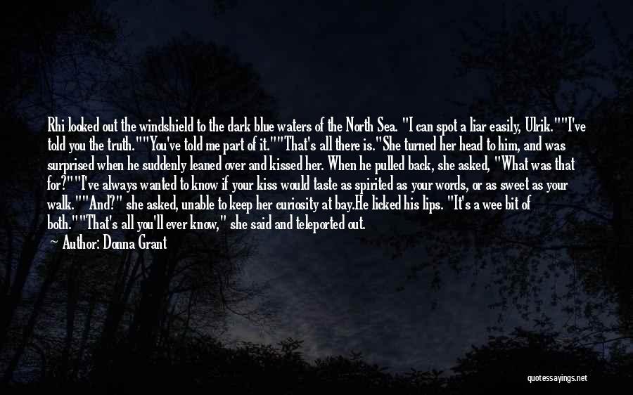 She Turned Her Back Quotes By Donna Grant