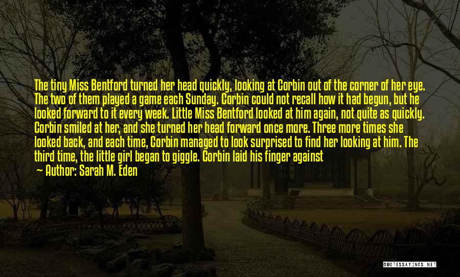 She Turned Her Back Quotes By Sarah M. Eden
