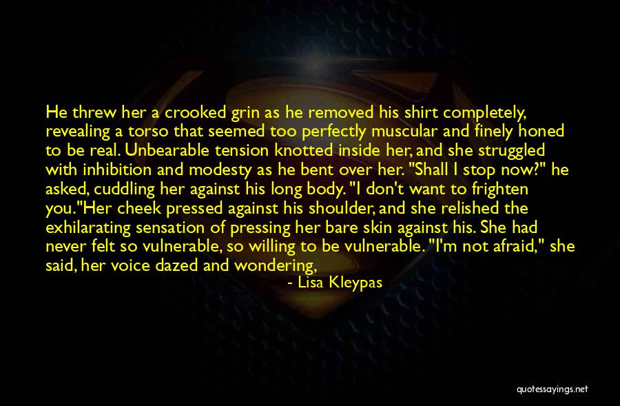 She Vulnerable Quotes By Lisa Kleypas She Vulnerable Quotes By Lisa Kleypas