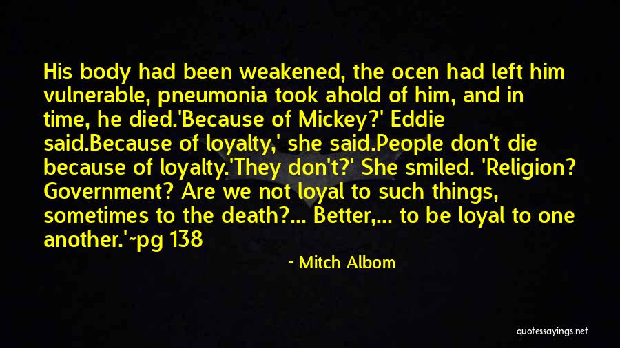 She Vulnerable Quotes By Mitch Albom She Vulnerable Quotes By Mitch Albom