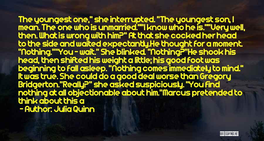 She Waited For You Quotes By Julia Quinn