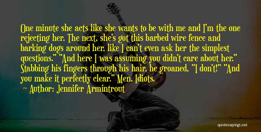 She Wants To Be Like Me Quotes By Jennifer Armintrout