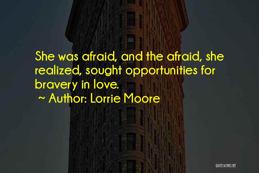 She Was Afraid Quotes By Lorrie Moore