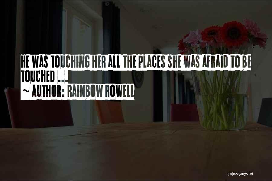 She Was Afraid Quotes By Rainbow Rowell