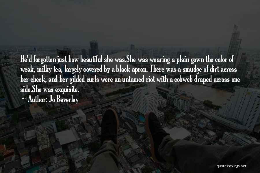 She Was Beautiful Quotes By Jo Beverley