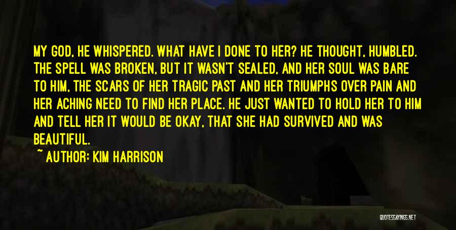 She Was Beautiful Quotes By Kim Harrison