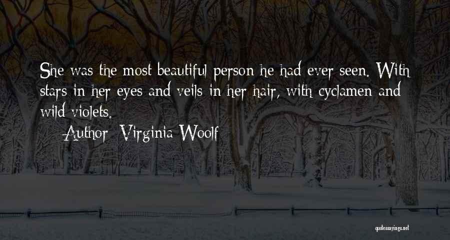 She Was Beautiful Quotes By Virginia Woolf