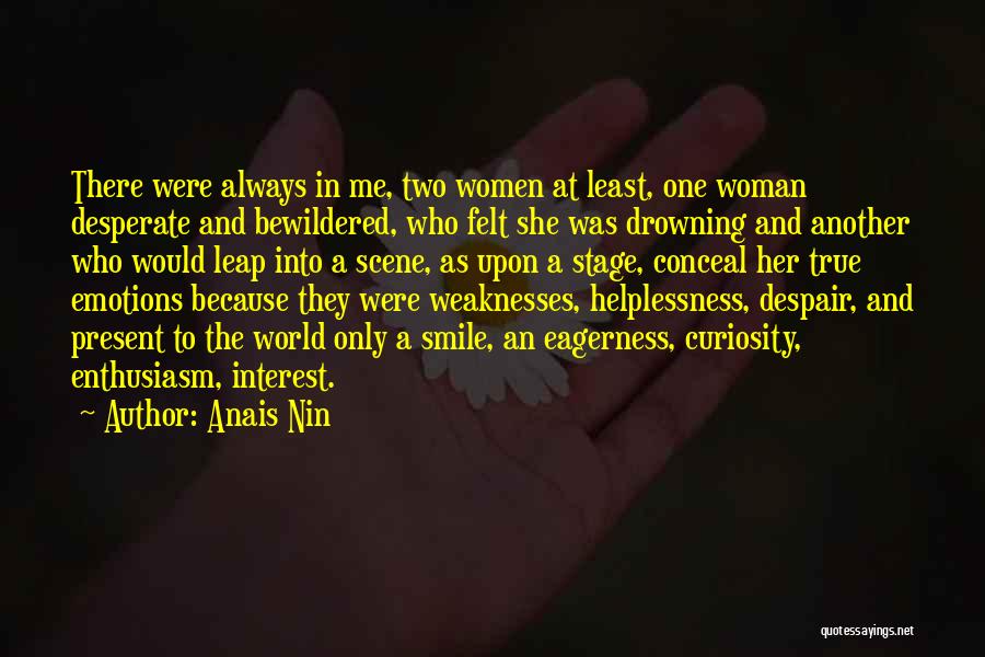 She Was Drowning Quotes By Anais Nin