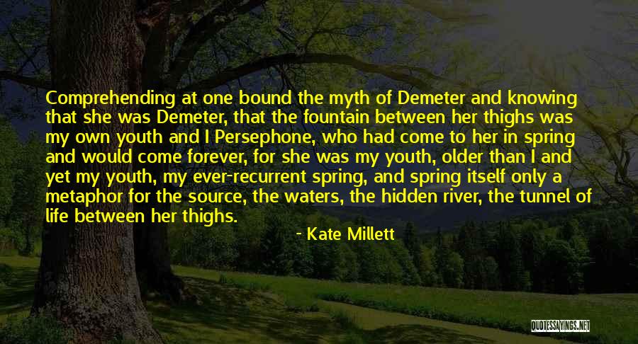 She Was Life Itself Quotes By Kate Millett She Was Life Itself Quotes By Kate Millett