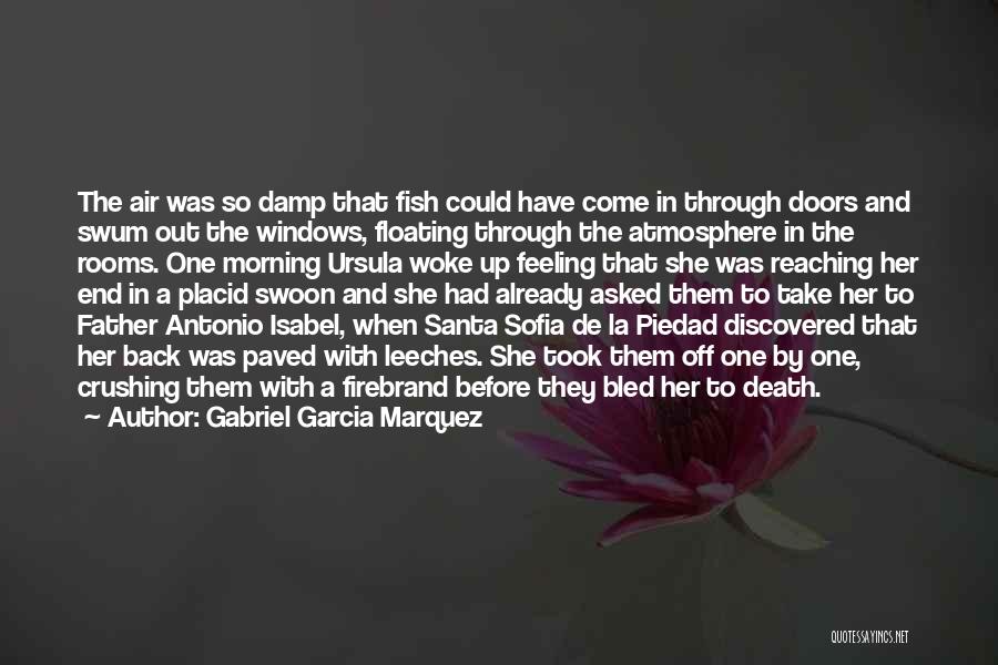 She Woke Up Quotes By Gabriel Garcia Marquez